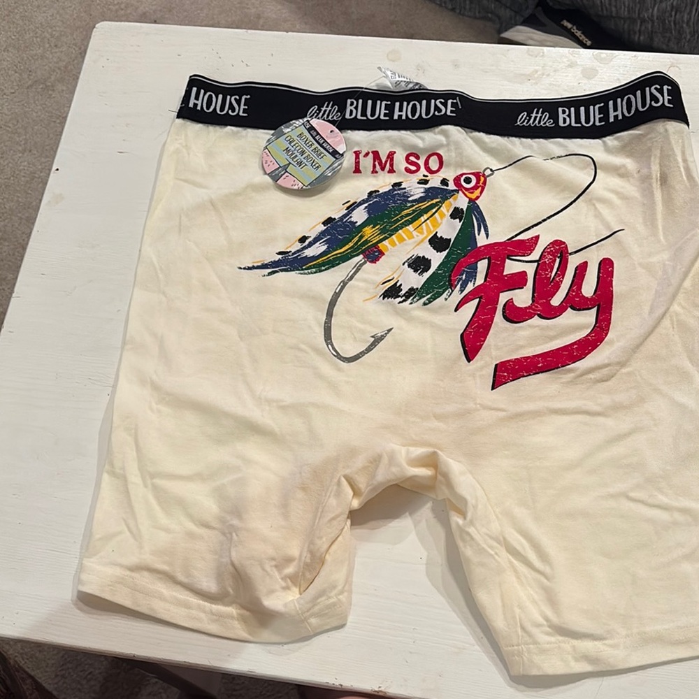 NWT Little Blue House Boxer Brief